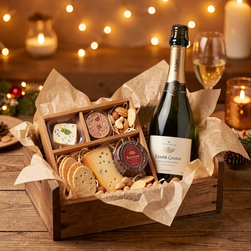 Coffret apéritif gourmand : l'idée cadeau du terroir